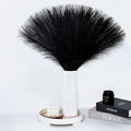 Black Pampas Grass Decor 30 Pcs 21.7 Inch Faux Pampas Grass Bulk Artificial by Unknown