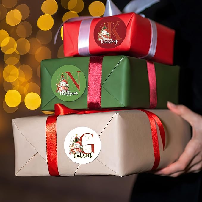 Personalized Christmas Stickers - Image 5