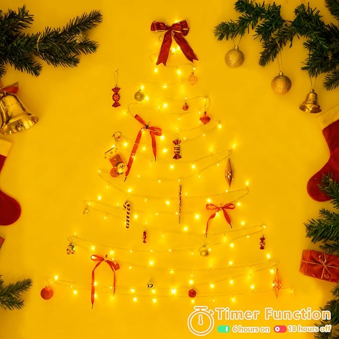 YEGUO 165ft 500 LED String Lights Outdoor Waterproof, 8 Modes Fairy Light - Image 4
