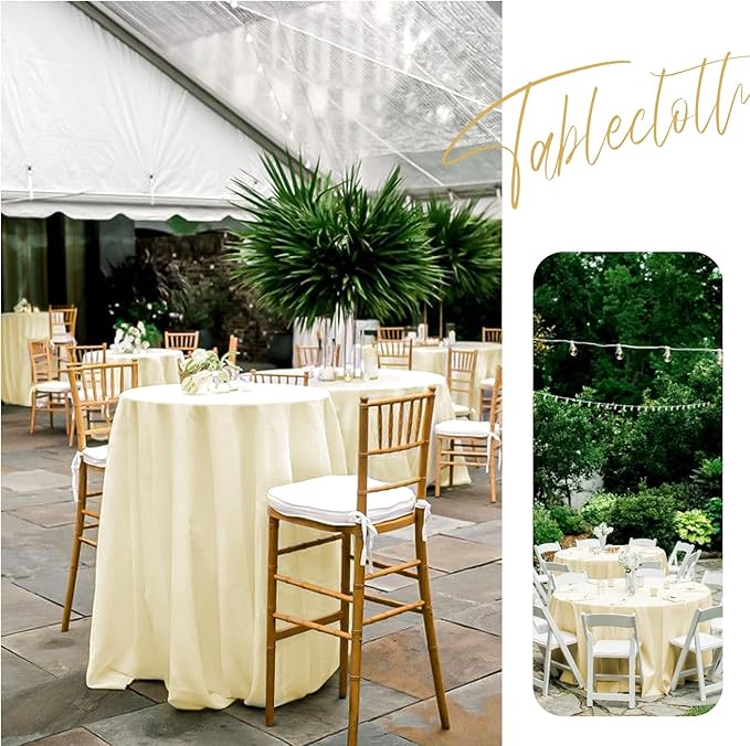 10 Pack Round Tablecloths - Image 6