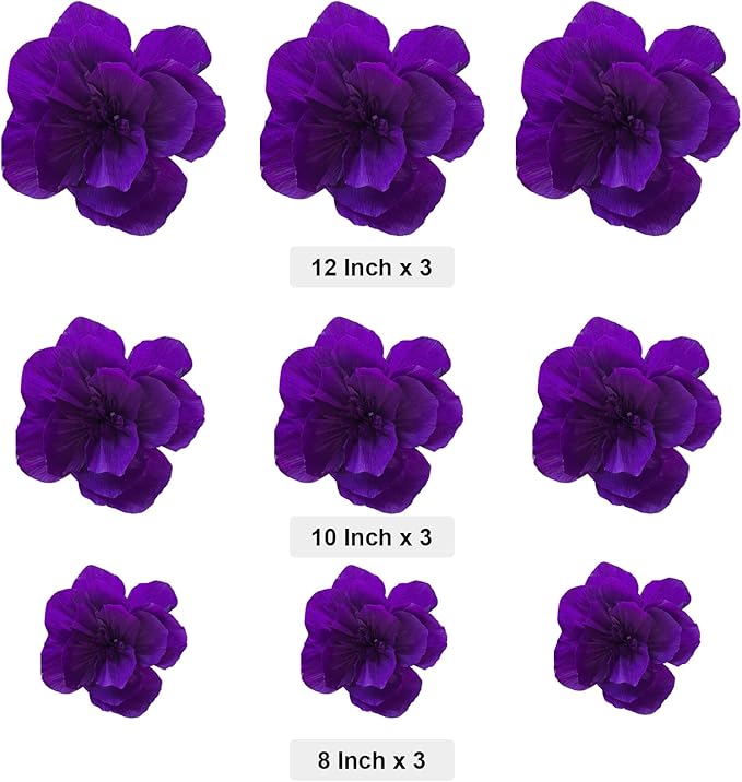 BRT Bearingshui Crepe Paper Flowers Decoration - Image 2