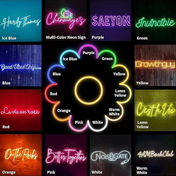 Custom Neon Sign, Custom LED Neon Sign Customizable - Image 2