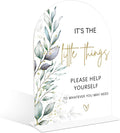 Acrylic Wedding Signs, Wedding Reception Signage, Bridal Shower Table Decor by Unknown