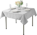 Cupuamon Square Tablecloth 52x52 inch Washable Polyester Fabric Table Cloth by Cupuamon