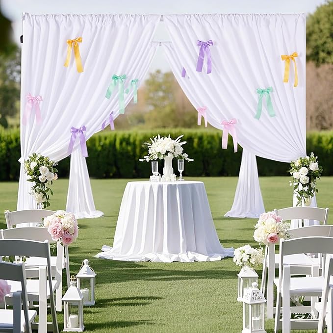 White Backdrop Curtain: 5.8×8ft Backdrop DIY Creative Photography Props - Image 7