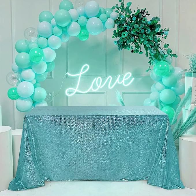 Fitable Sequin Tablecloth for Parties 60x84 Inch - Image 8