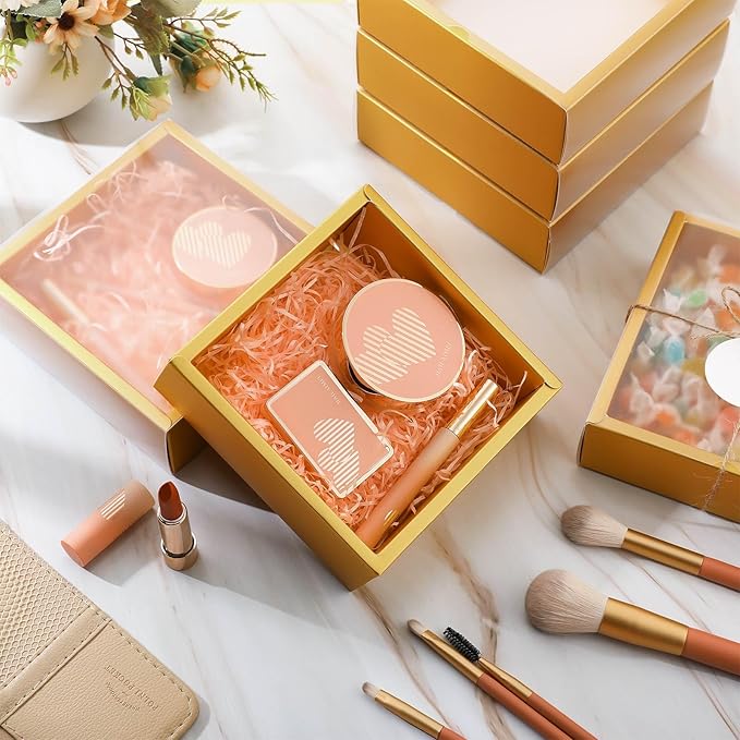 Roowest 50 Sets Kraft Soap Boxes Rectangle Packaging Box - Image 6