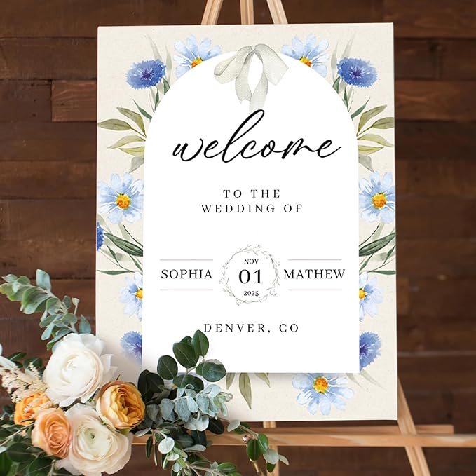 Customized Weddings Poster Signs - Image 3