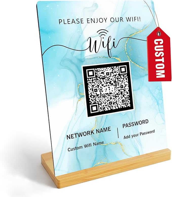 Personalized Custom Metal QR Code Sign Venmo Cashapp Scan to Pay by Personalizedgifts