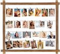 Collage Picture Frame, Photo Display Board, Hanging Pictures Frames by PHOENANCEE