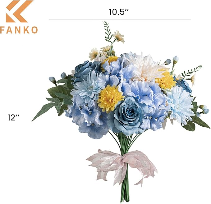 FANKO Rose Artificial Flowers Combo - Image 7