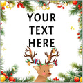 100-1000pcs Custom Stickers Merry Christmas Stickers Personalized Labels by Unknown