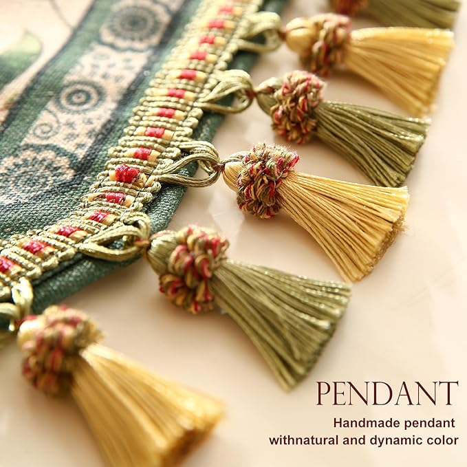 patdrea Designer Vintage Fresh Farmhouse Extra Long Linen Table Runner 118 Inch - Image 4