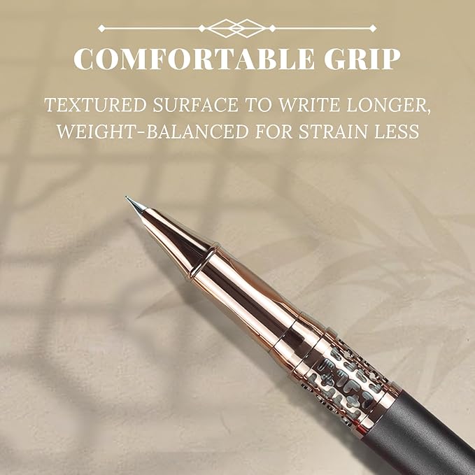 YUNCHUN Refillable Fountain Pen Fine Nib, Fancy Ink Pen - Image 5