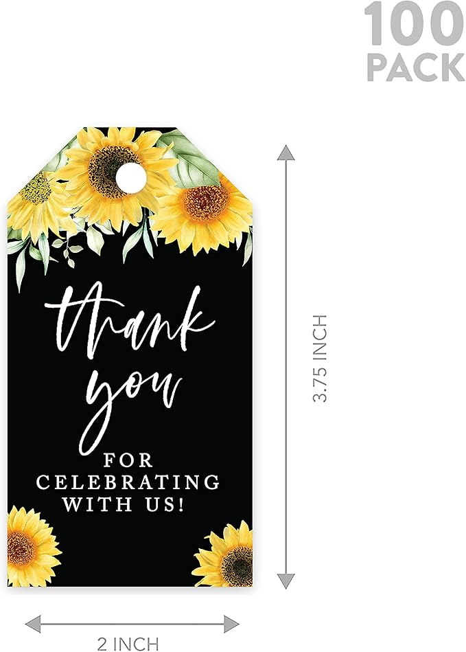 Andaz Press 100-Pack Thank You for Celebrating - Image 5
