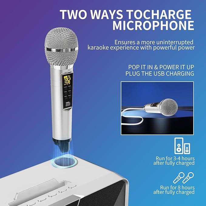 Karaoke Machine for Adults and Kids - Image 5
