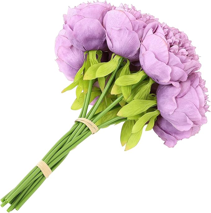 U'Artlines Artificial Peony Silk Flower - Image 9