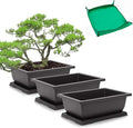GROWNEER Bonsai Training Pots 3 Packs 9Inch by GROWNEER