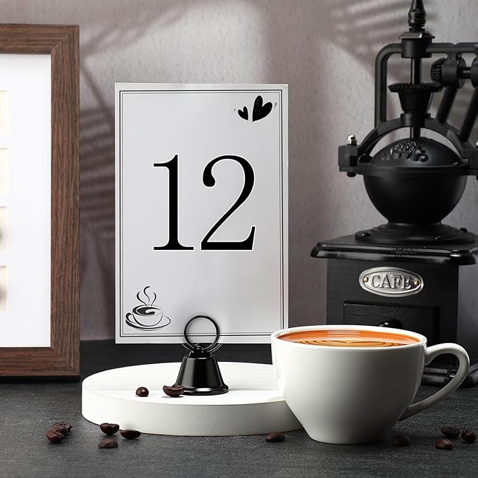 24 Pcs Table Number Holders Place Card Holders - Image 3