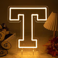 Light Up Letters T, Led Marquee Letter Lights Neon Sign, 13.9" Height by MissAudrey