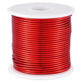12 Gauge Red Aluminum Craft Wire by OZXCHIXU