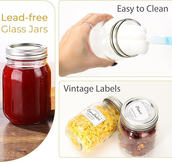 CycleMore 16 oz Mason Jars - Image 3