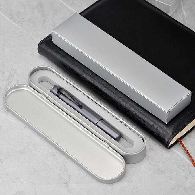 Hongdian M2 Black Forest Mini Fountain Pen, Long Blade Nib & Sleek Shape - Image 7