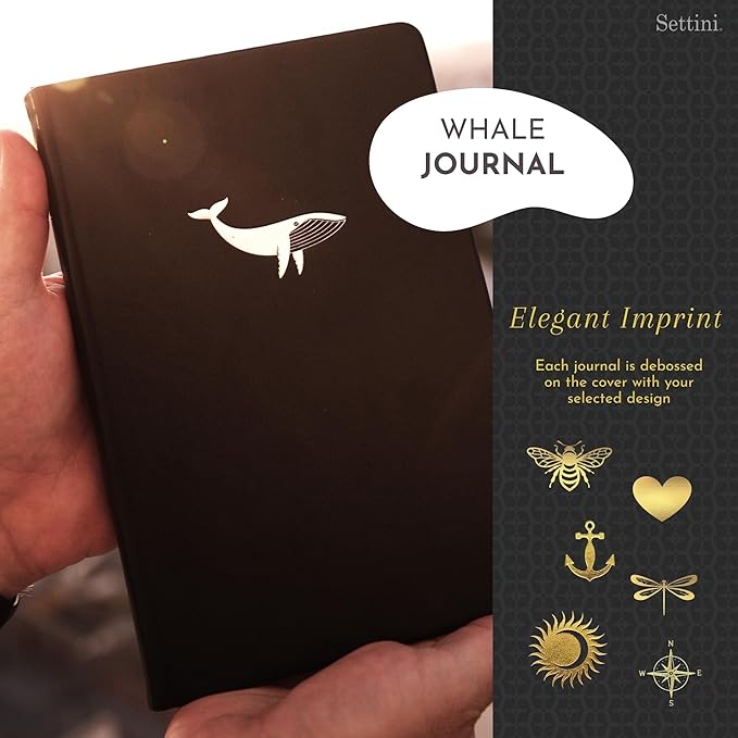 SETTINI Lined Journal, 192 Archival-Quality Pages, QuillEase Bleed-Free Paper - Image 4