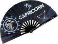 DeFlare | Cosmic Zodiac Rave Fan | Zodiac Sign Hand Fan | Astrology Rave Fan | by DeFlare-RaveFestivalFans