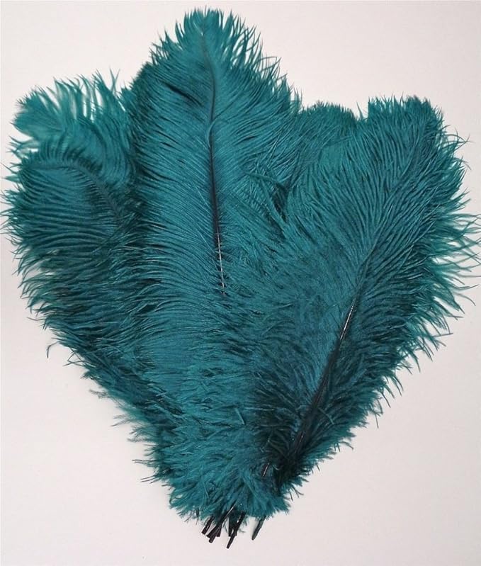 KOLIGHT 40pcs 12''~14'' Natural Ostrich Feathers - Image 2