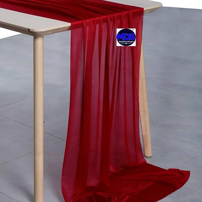 MDS Halloween Chiffon Table Runner - Image 2