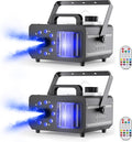 Fog Machine with RGBW LED Lights, 1200W Professional Smoke Machine, 1L Tank by Oloaxolx