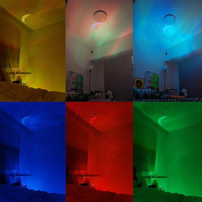 Northern Lights Projector, 7 Colors Galaxy Projector - Image 2