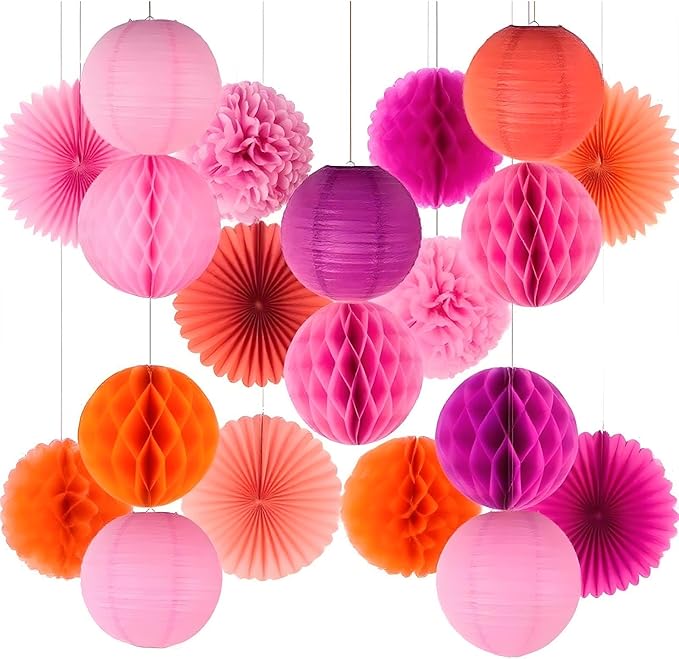 Paper Honeycomb Balls Decorations - Image 3