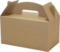 HUAPRINT Brown Treat Boxes Large Bulk, Gable Boxes 30 Pack 9.45x5x5Inches by HUAPRINT