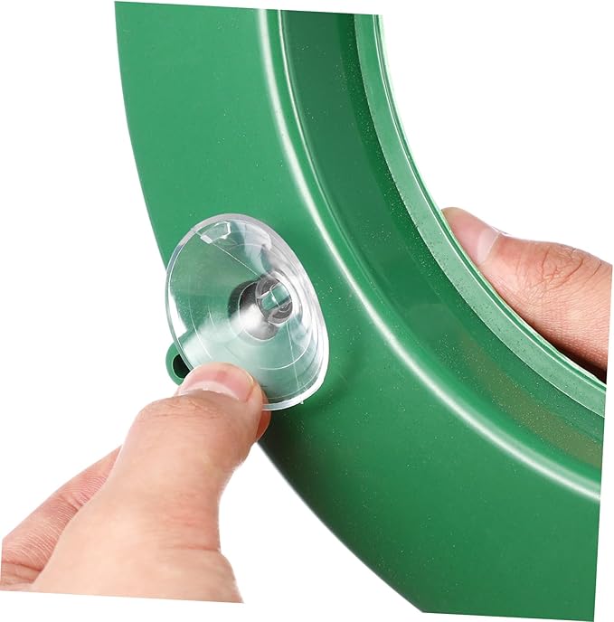 DOITOOL Flower Foam Ring with Suction Cup Car Flower Mud Green Wet Foam Blocks - Image 6