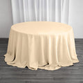 Efavormart Round Tablecloth, 132 Inch Stain & Wrinkle Resistant Washable Table by efavormart