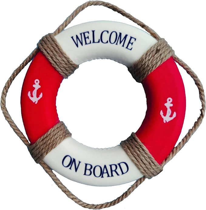 MorroMorn Lifebuoy Wall Hanging Decor by MorroMorn