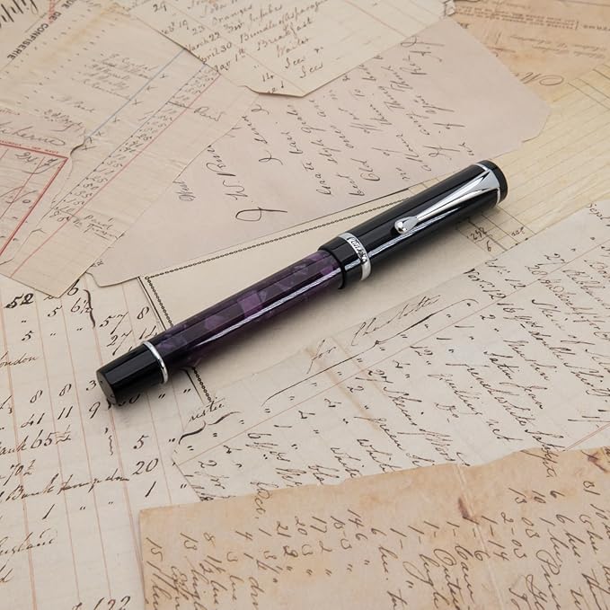 Conklin Duragraph Fountain Pen Purple Nights - Image 2
