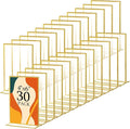 Hoteam 30 Pack 4 x 6 Clear Acrylic Sign Holder by Hoteam