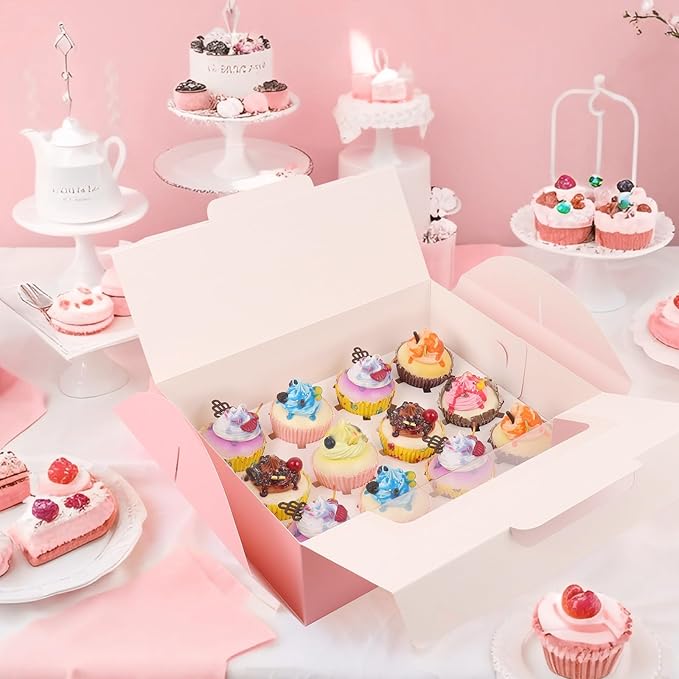 30 Pcs Cupcake Boxes, and Inserts - Image 3