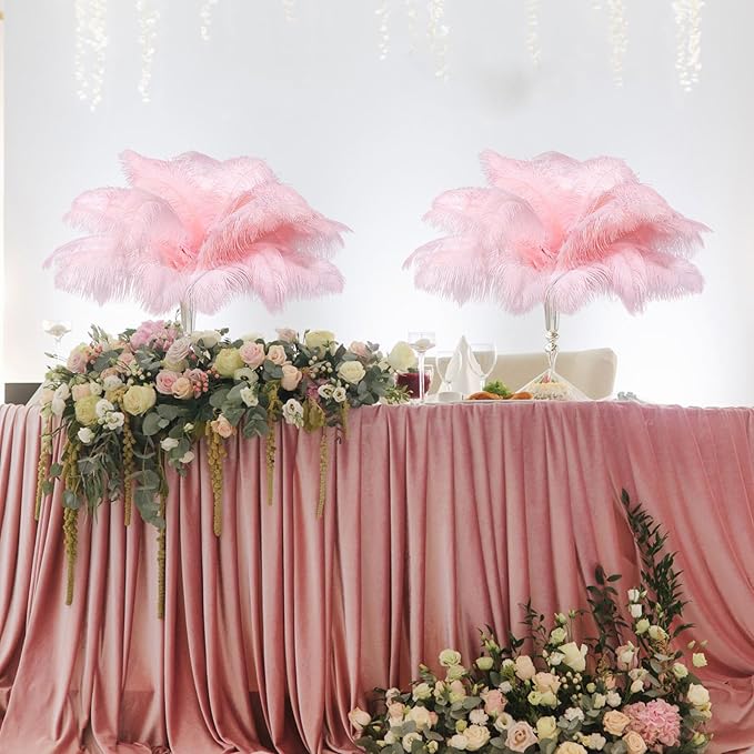 Maitys 90 Pcs Large Natural Ostrich Feathers Bulk 14-16 Inch 12-14 Inch 10-12 - Image 6