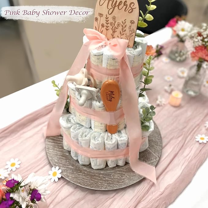 Dusty Pink Table Runner Cheese Cloth 10ft Gauze Runner Boho Cheesecloths Table - Image 7