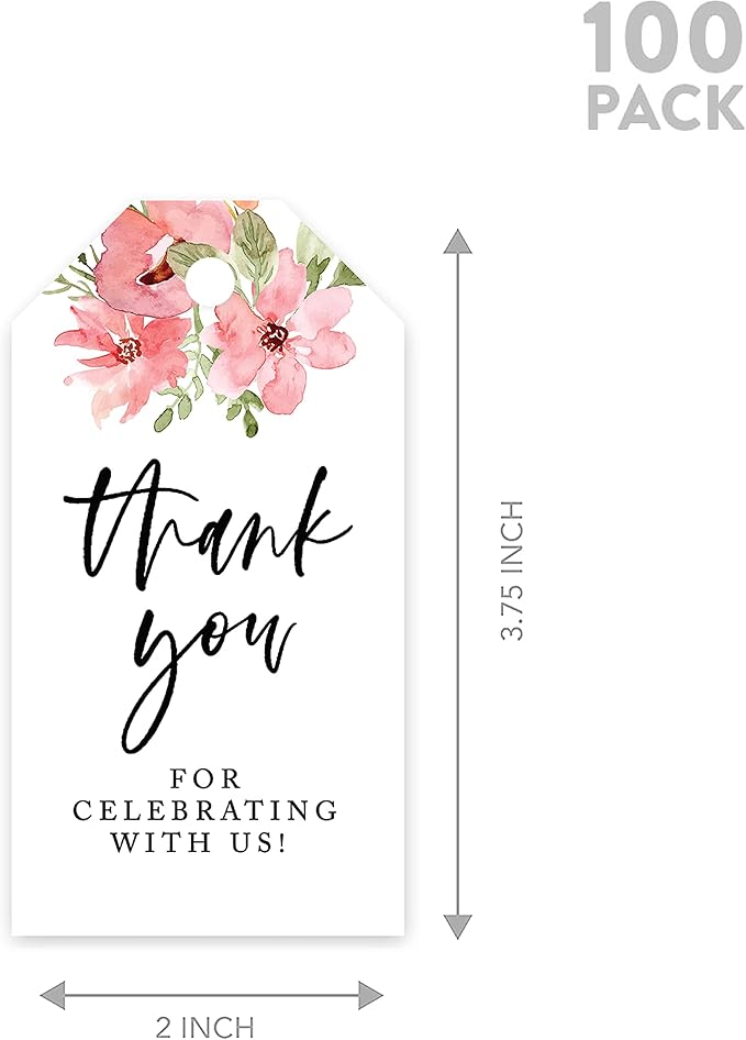 Andaz Press 100-Pack Thank You for Celebrating - Image 5