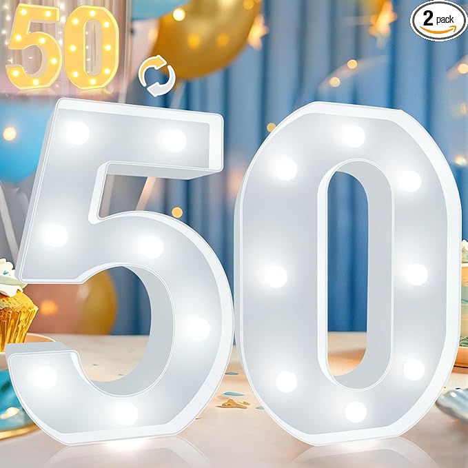 Pooqla 50th Birthday Decoration by Pooqla
