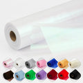 Crystal Organza Fabric Tulle 11 Inch by 50 Yards Sheer Tulle Rolls by ICOSHOW