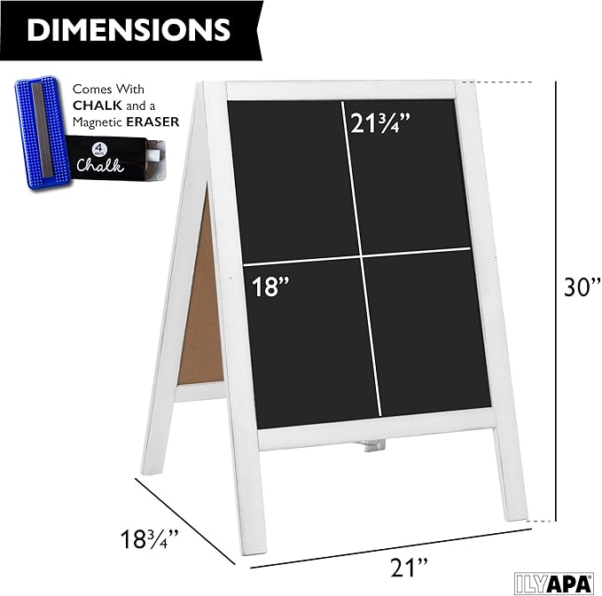 Ilyapa Wooden A-Frame Sign - Image 2