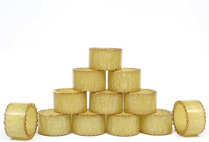 Epoxy Resin Napkin Rings Set of 12 - Image 8