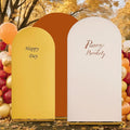 SoarDream Double-Sided Wedding Arch Backdrop Cover 6FT 6.6FT 7.2FT Set of 3 by SoarDream