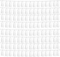 8P White Foil Fringe Metallic Tassel Streamers Banner Tassel Garland by HYSILLA